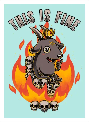 Fire Demon Meme Fine