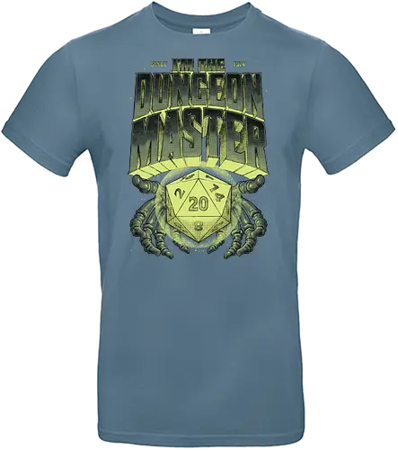 RPG - I'm the Dungeon Master - rpg, Pen and Paper, d20, dungeon master, role playing game, tabletop, game master, metal, rock, band, music, occult, grunge, skull, skeleton, magic, mystique, undead, wizard, sorcerer, alternative metal heavy metal, rock and roll, occultism, mystic, mystical - Standard T-Shirt