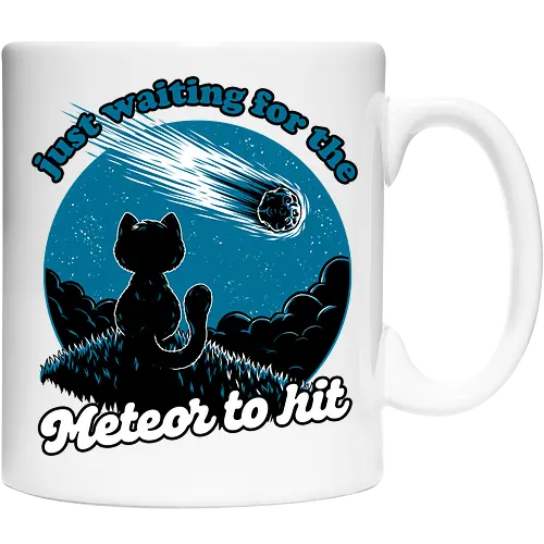 Cat Waiting the Meteor