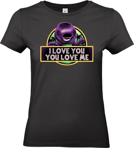 Purple Friend - dinosaur, adventure, educational, musical, cute, TV show, kids, funny - Standard T-Shirt (Frauen)