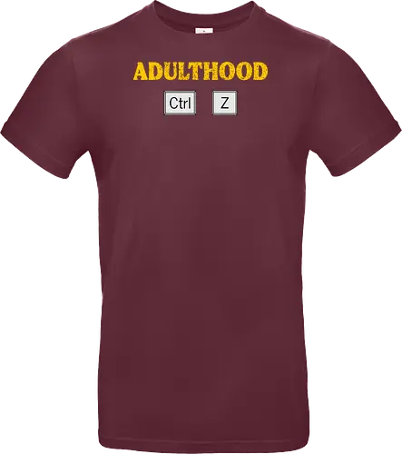 Adulthood Ctrl Z