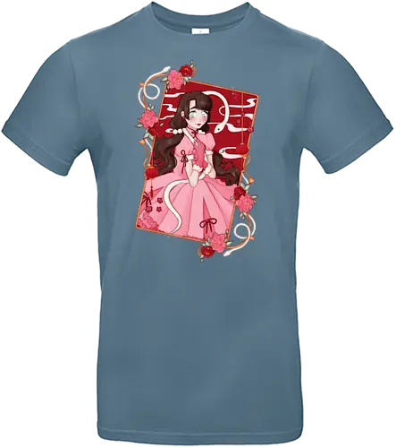 Year of the Snake - snake, chinese, new, year, kawaii, girl - Standard T-Shirt