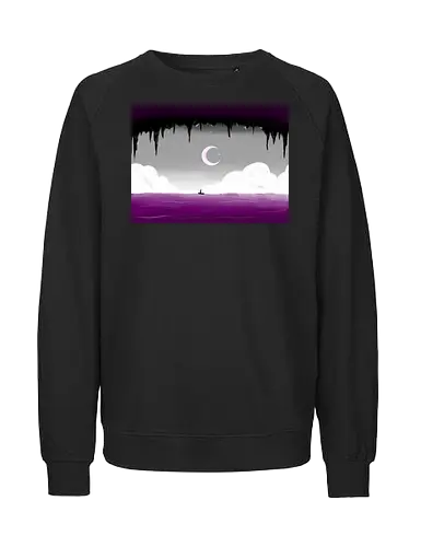Ace Pride Landschaft - ace, asexuell, pride, landschaft, subtle pride - Fairtrade Sweatshirt