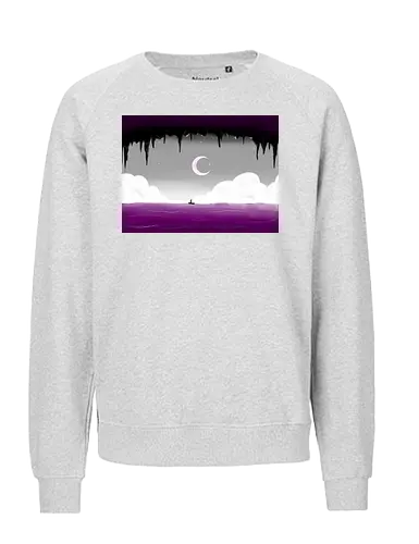 Ace Pride Landschaft - ace, asexuell, pride, landschaft, subtle pride - Fairtrade Sweatshirt