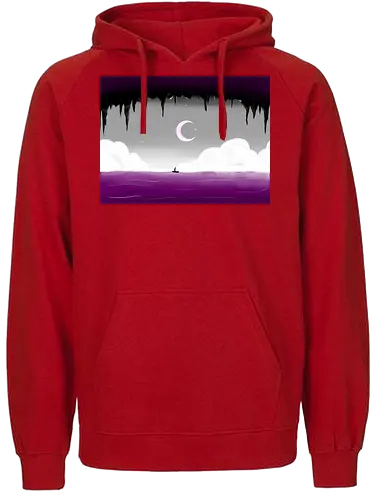 Ace Pride Landschaft - ace, asexuell, pride, landschaft, subtle pride - Fairtrade Hoodie