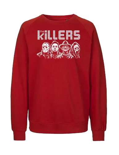 The Killers - jason, Freddy Krueger, Mike Myers, Ghostface - Fairtrade Sweatshirt