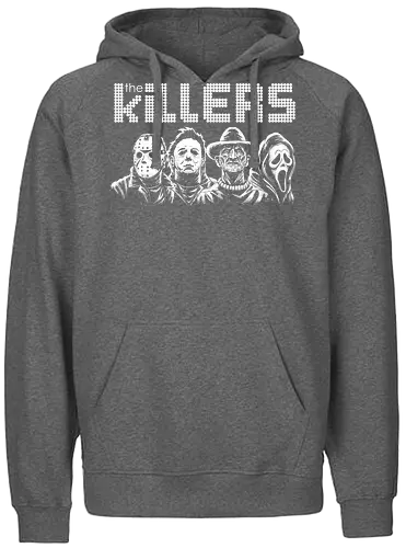 The Killers - jason, Freddy Krueger, Mike Myers, Ghostface - Fairtrade Hoodie