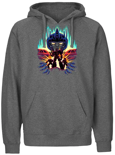 Together as One - transform, car, robot - Fairtrade Hoodie