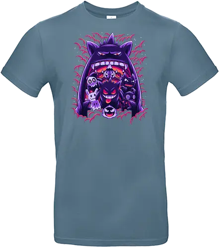 Ghost Type Club - Ghost Type, Pocket, Shadow - Standard T-Shirt