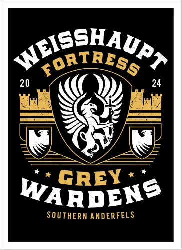 Grey Wardens Fortress Crest