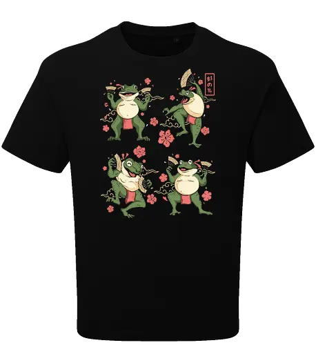 Dance Of The Toads Ukiyo e
