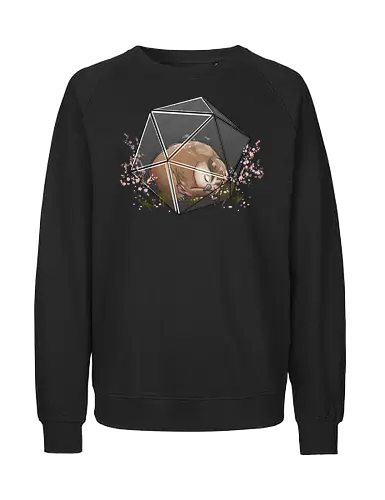 Sakura Eulenbär Terrarium - owlbear, Pen and Paper, Pen and paper, Sakura, Frühling, eulenbär, Valentins Tag, kirschblüten, cherry blossom - Fairtrade Sweatshirt
