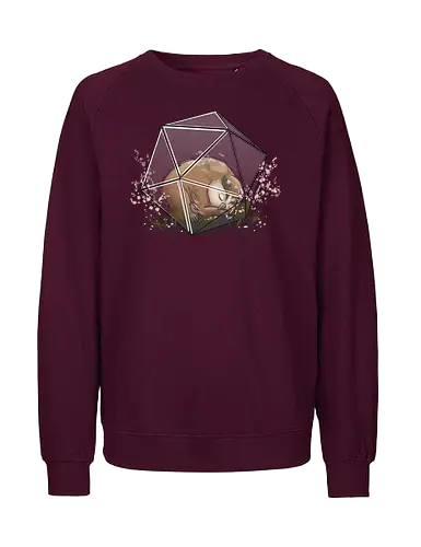 Sakura Eulenbär Terrarium - owlbear, Pen and Paper, Pen and paper, Sakura, Frühling, eulenbär, Valentins Tag, kirschblüten, cherry blossom - Fairtrade Sweatshirt