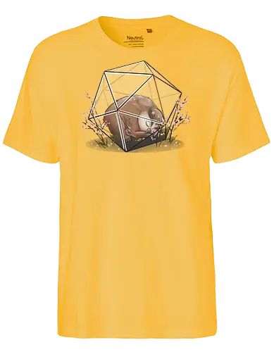 Sakura Eulenbär Terrarium - owlbear, Pen and Paper, Pen and paper, Sakura, Frühling, eulenbär, Valentins Tag, kirschblüten, cherry blossom - Fairtrade T-Shirt