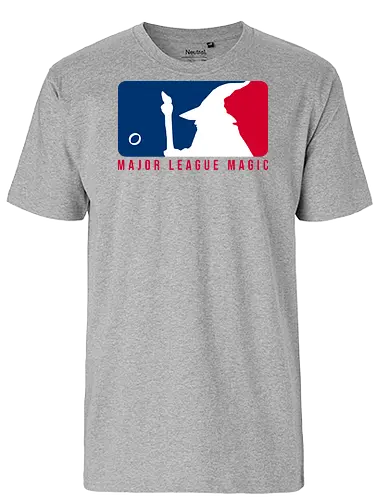 Major League Magic - popculture, baseball, book, cult classic, cult film, cult movies, fantasy, film, geek, magic, parody, retro, sports, vintage, wizard - Fairtrade T-Shirt