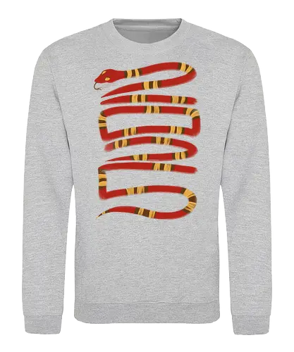 2025 snake  - snake, brain, skull, skeleton, myth, art, poison, animal, darkart, tattoo, golden - Sweatshirt
