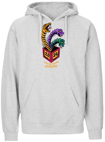 surprise box - snake, brain, skull, skeleton, myth, art, poison, animal, darkart, tattoo, golden - Fairtrade Hoodie
