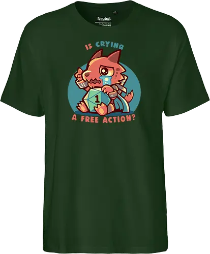 Crying is a Free Action