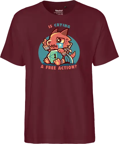 Crying is a Free Action