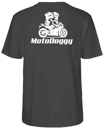 MotoDoggy Weiß - MotoDoggy - Fairtrade T-Shirt