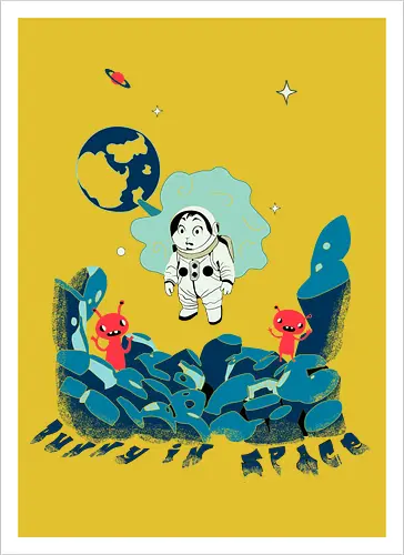 bunny in space