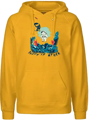 bunny in space - alien invasion, bunny art, bunny cartoon, bunny rabbit, cartoon alien, comic bunny, funny aliens, lost galaxy bunny, space, retro, wormhole, Arture - Fairtrade Hoodie