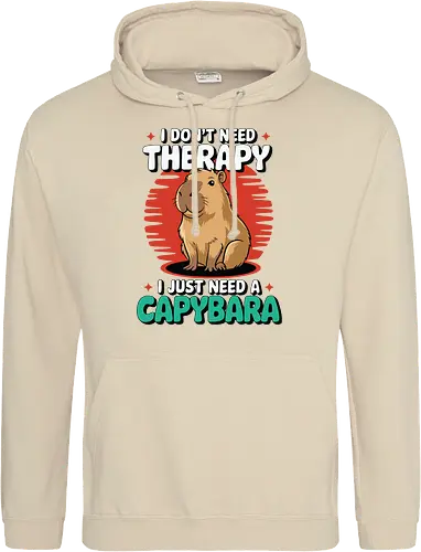 I don't need therapy, I just need a capybara