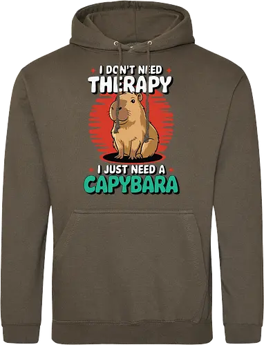 I don't need therapy, I just need a capybara