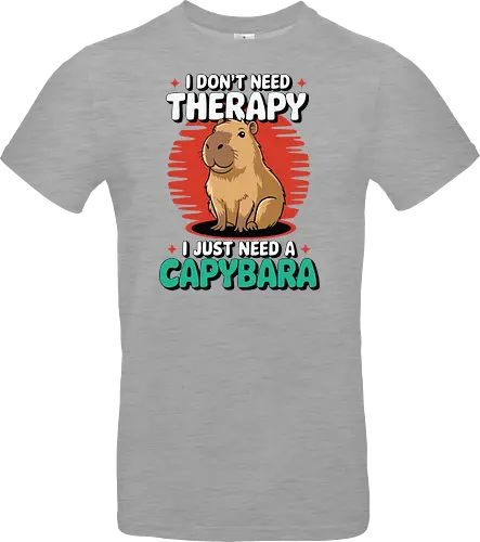 I don't need therapy, I just need a capybara