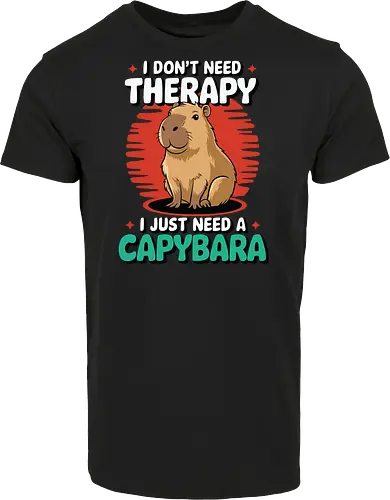 I don't need therapy, I just need a capybara