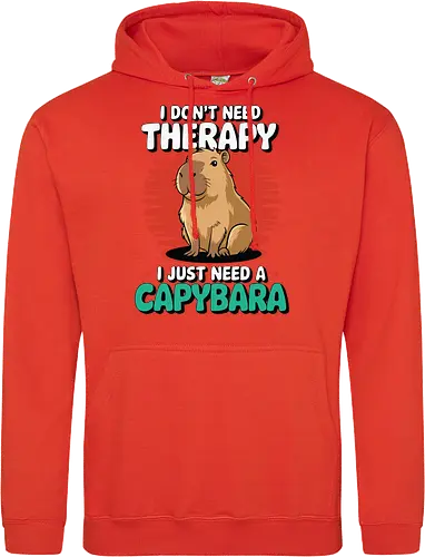 I don't need therapy, I just need a capybara