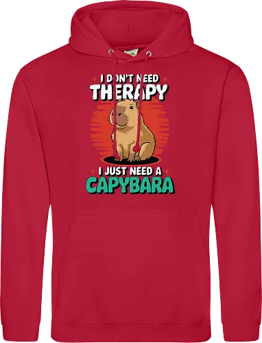 I don't need therapy, I just need a capybara