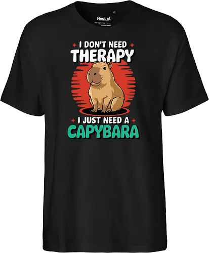 I don't need therapy, I just need a capybara