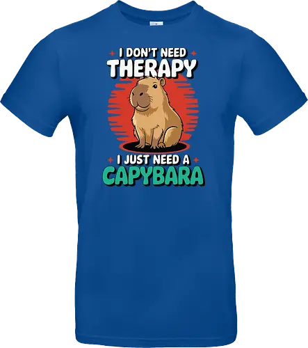 I don't need therapy, I just need a capybara