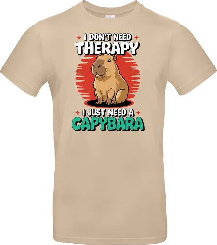 I don't need therapy, I just need a capybara