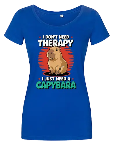 I don't need therapy, I just need a capybara