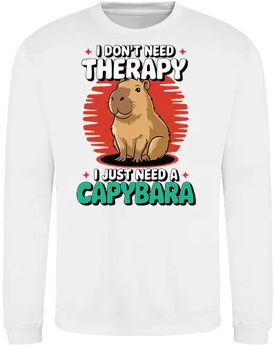 I don't need therapy, I just need a capybara