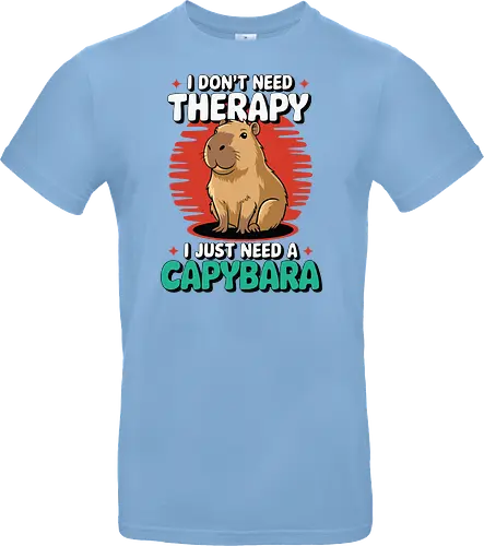 I don't need therapy, I just need a capybara
