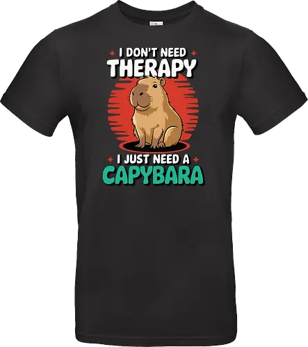I don't need therapy, I just need a capybara