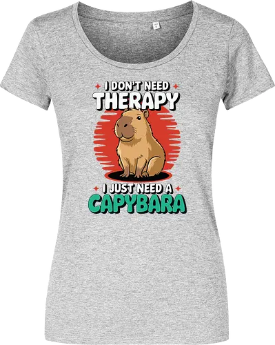 I don't need therapy, I just need a capybara