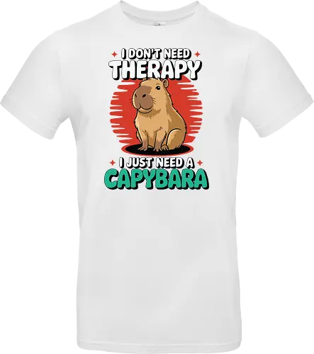 I don't need therapy, I just need a capybara