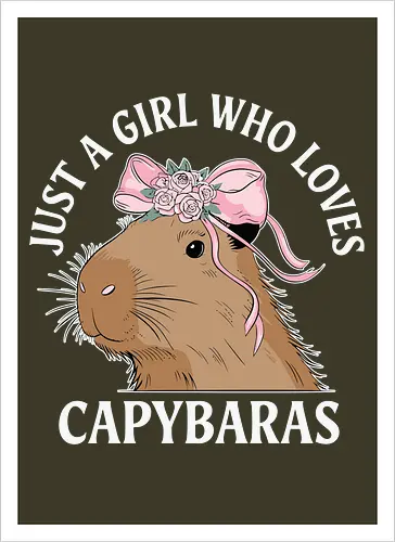 Just a girl who loves capybaras