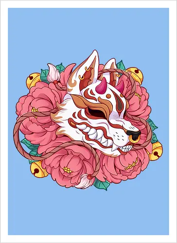 Kitsune Mask