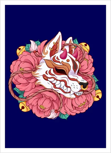 Kitsune Mask