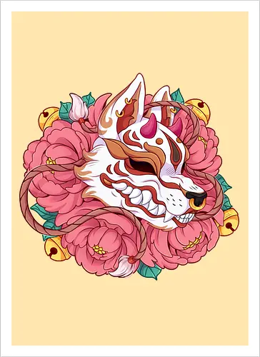 Kitsune Mask