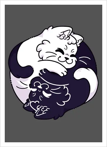 Ying Yang Cats