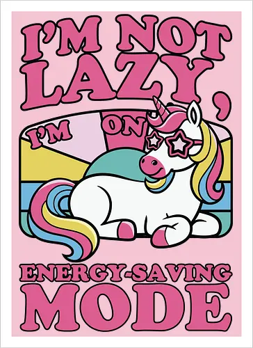 I'm on energy-saving mode