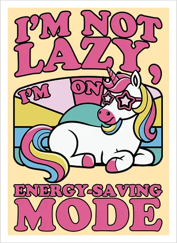 I'm on energy-saving mode