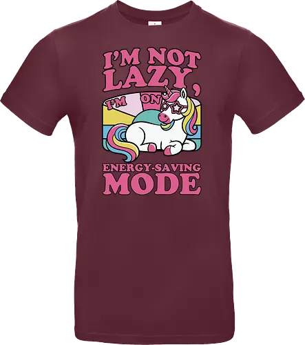 I'm on energy-saving mode