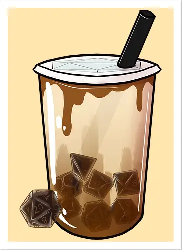 Dice Boba, Brown Sugar